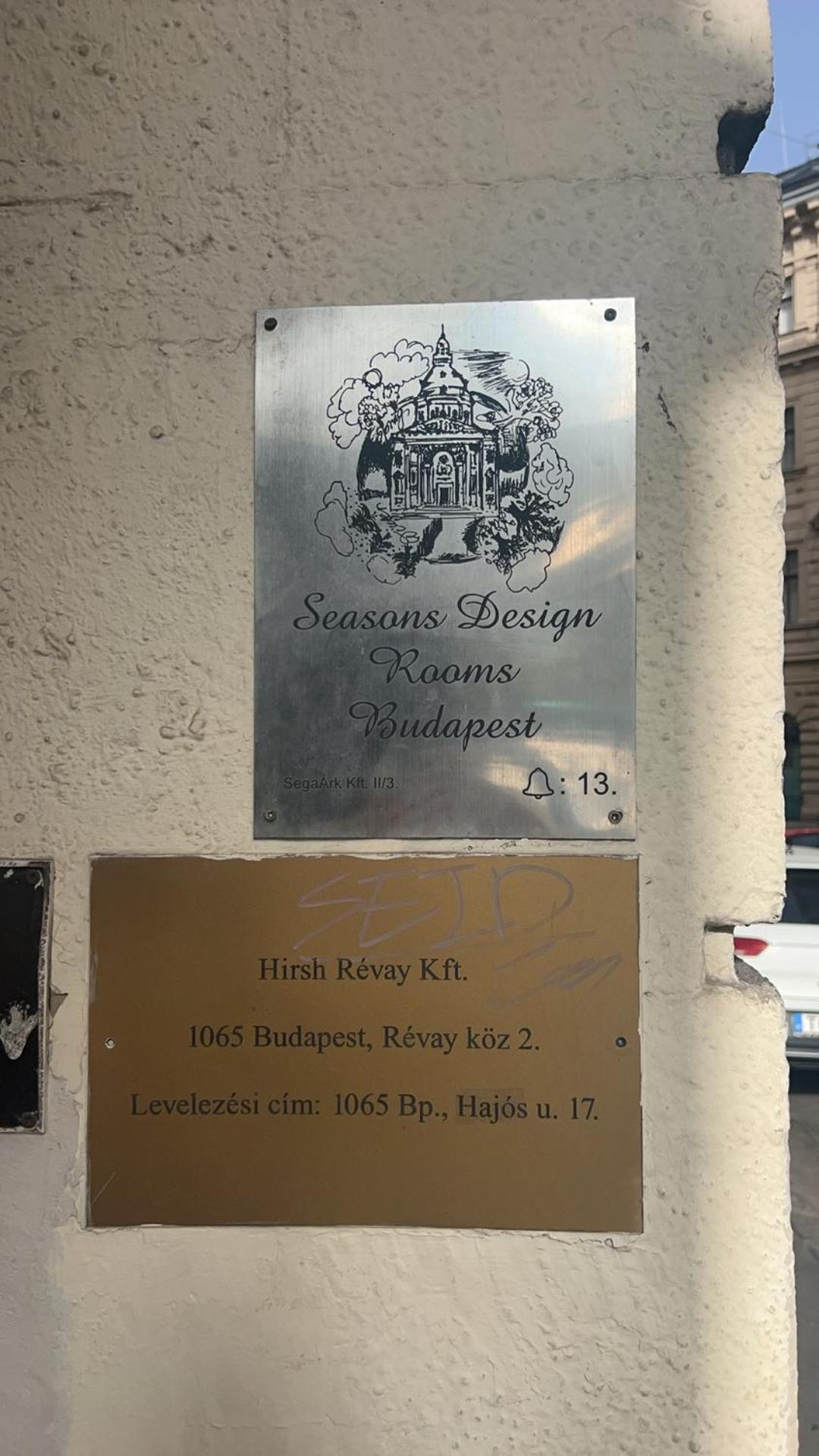 Seasons Design Rooms Βουδαπέστη Εξωτερικό φωτογραφία